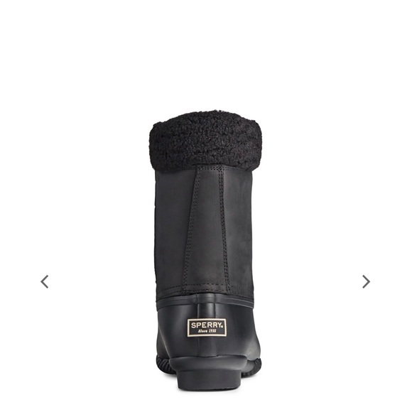 NWOT- Sperry saltwater tall leather duck boots - Picture 3 of 11